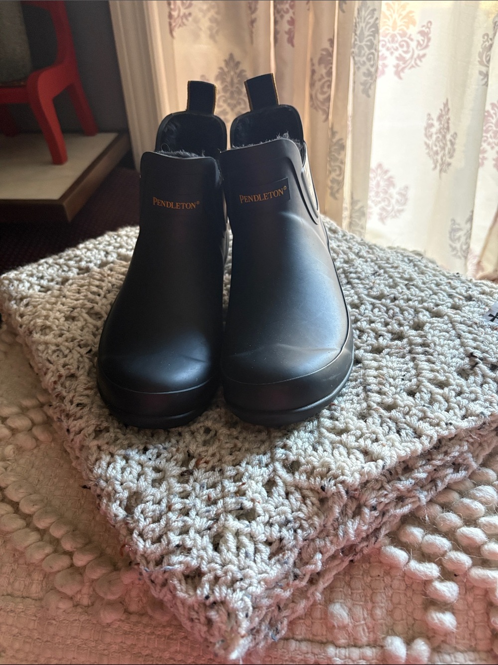 Pendleton Black Chelsea Waterproof Ankle Booties